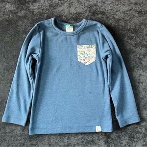Little Road Co. Floral Pocket Shirt Size 2